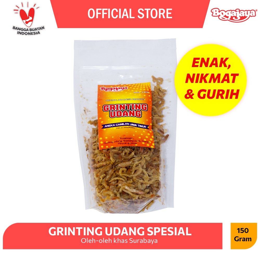 

GRINTING UDANG BOGAJAYA / CAMILAN JAWA TIMUR ASLI KHAS SURABAYA