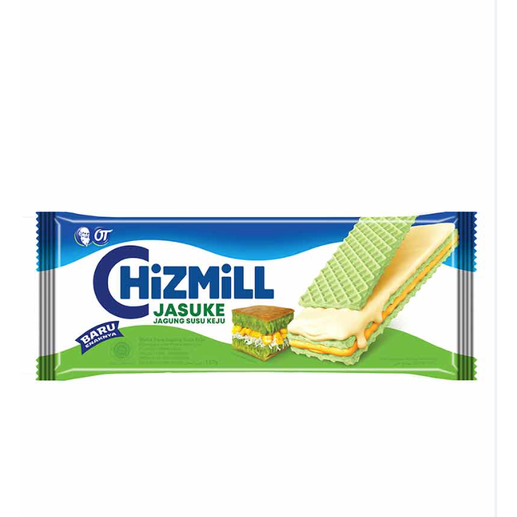 

Snack Biskuit Wafer Chizmill Jasuke Jagung Susu Keju - 127gr