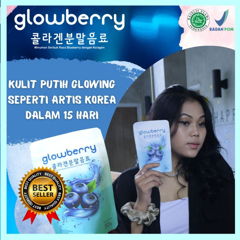 Glowberry – Healthy Collagen Drink Untuk Membantu Perawatan Kulit sejenis Glughava Colaberry Glasski