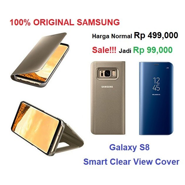 Clear View S8 SAMSUNG Clear View Standing Cover Galaxy S8 Origianl100%