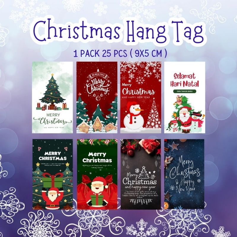 

Hang Tag Natal Christmas Kartu Ucapan