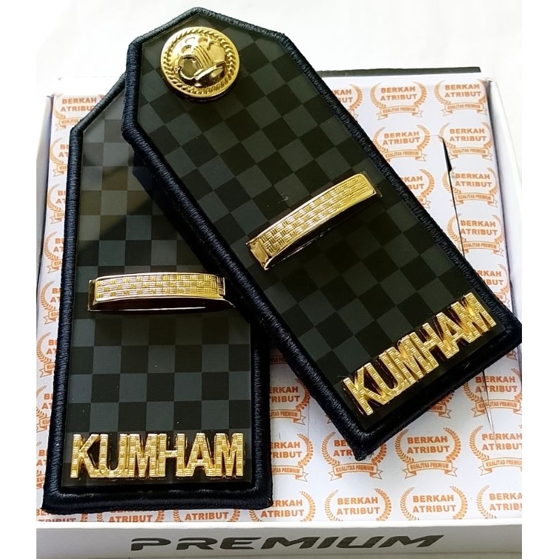Pangkat Pdu Kumham 3A Terbaru Kain Akrilik
