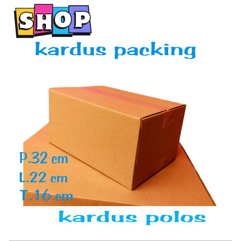 

kardus packing UK 32x22x16 kardus besar kardus packing