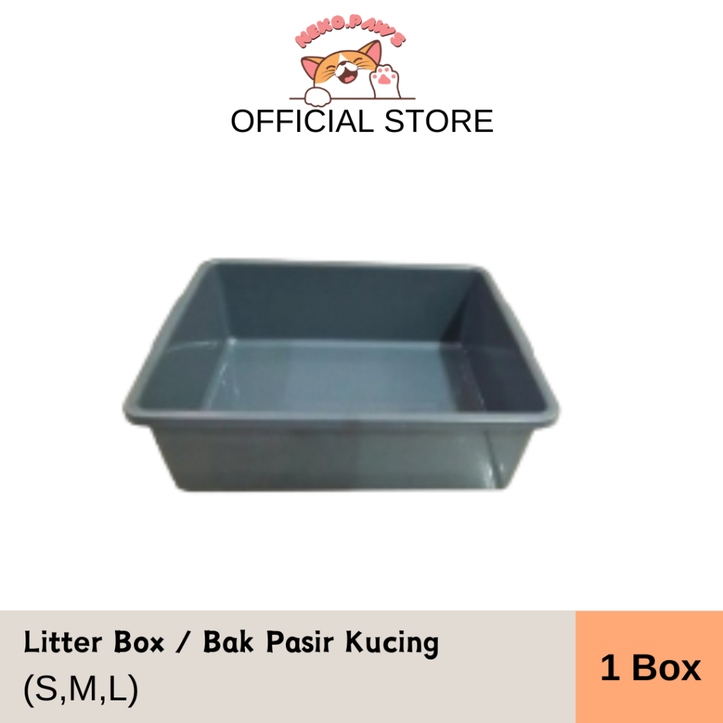 LION STAR - Litter Box / Bak Pasir Kucing - Ukuran S, M, L