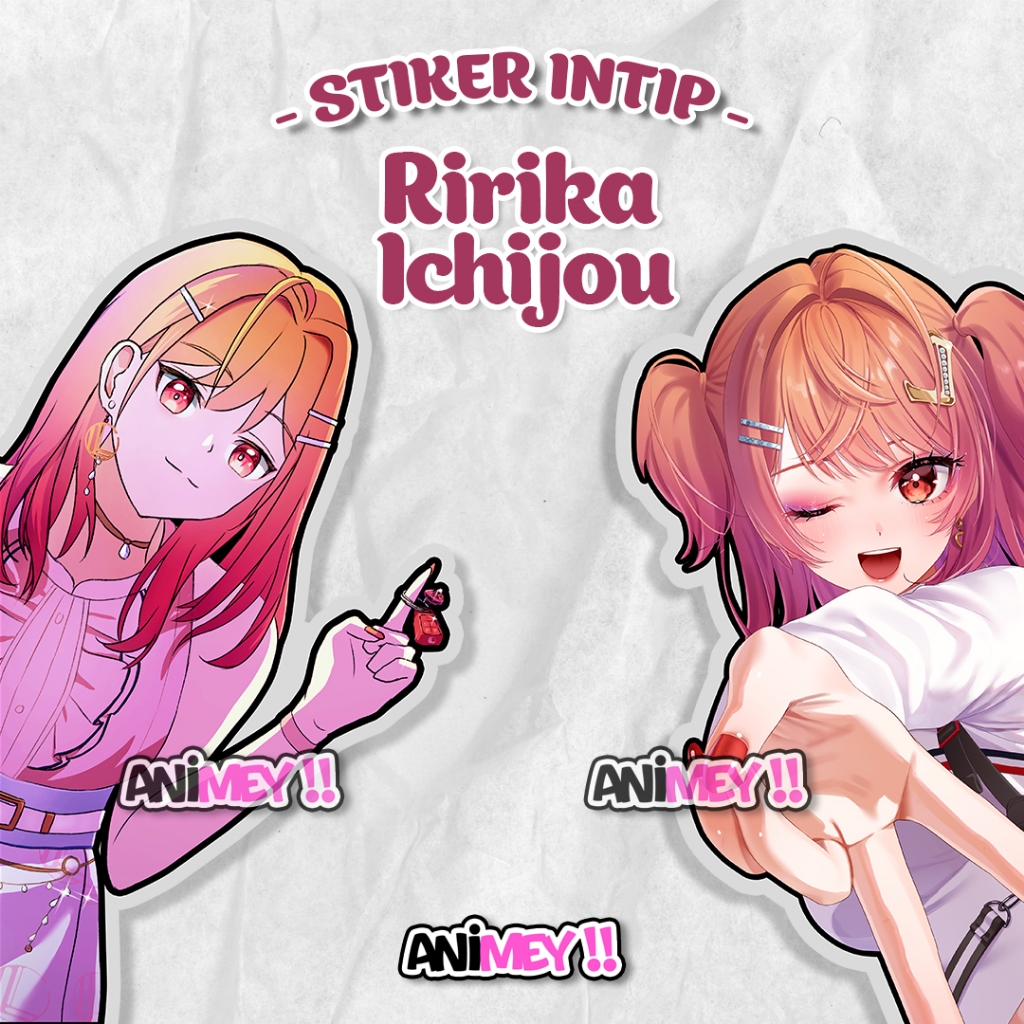 

Stiker Intip Samping Ririka Ichijou / stiker Waterproof