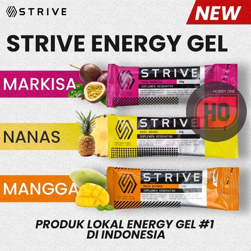 STRIVE ENERGY GEL - Suplemen Kesehatan