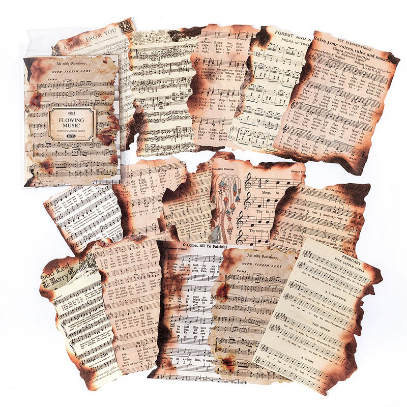 

Journal Tema Bakar / Paper Deco BURN Vintage Kertas Hias Dekorasi Jurnal Craft Journal Aesthetic Isi 30PCS