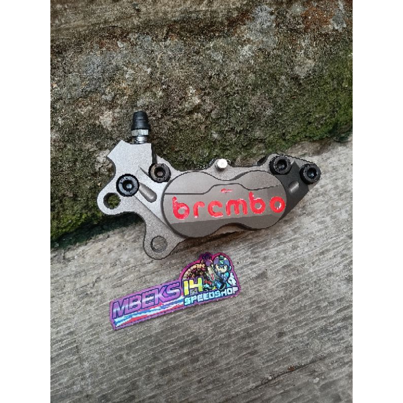 Kaliper Brembo 4p Billet Kanan & Kiri Original Thailand Grade A50