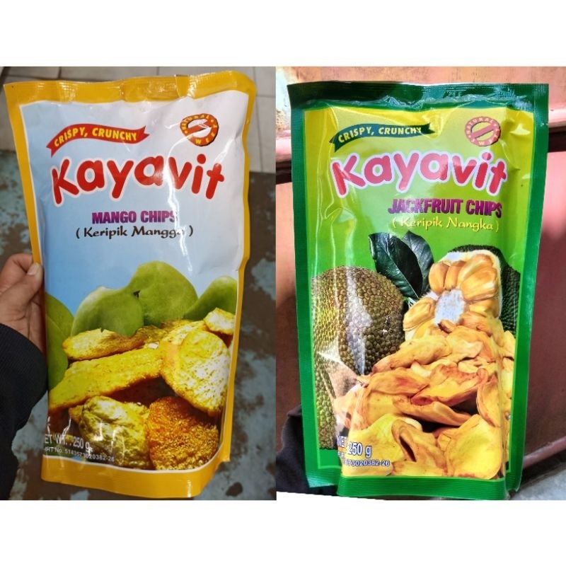 

Kayavit Jackfruit Chips / Keripik Mangga / Mango Chips / Keripik Nangka / Kripik Nangka / Keripik Buah Buahan