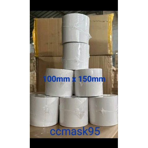 

️✔️✔️ Thermal 100 x 150 // thermal printer isi 500pcs // thermal paper //kertas thermal 100x150 // kertas thermal // kertas thermal sticker // thermal paper // thermal roll // thermal lipat // !