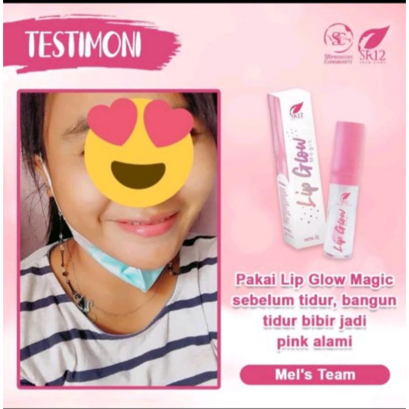 LIMITED LIP GLOW MAGIC SR12 SKINCARE/MELEMBABKAN/GLOWING SEPERTI ARTIS KOREA/BPOM/HALAL