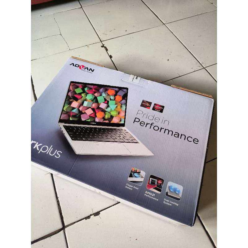 Advan workplus AMD Ryzen 5 6600h 16gb 512gb win 11