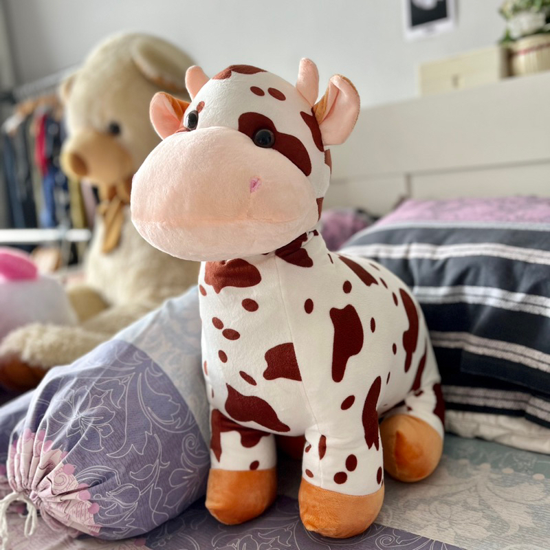 BLESS KIDS / PLUSH TOYS / SOFT TOYS / BONEKA / BONEKA SAPI / BONEKA COW / BONEKA COW CORAK / BONEKA 