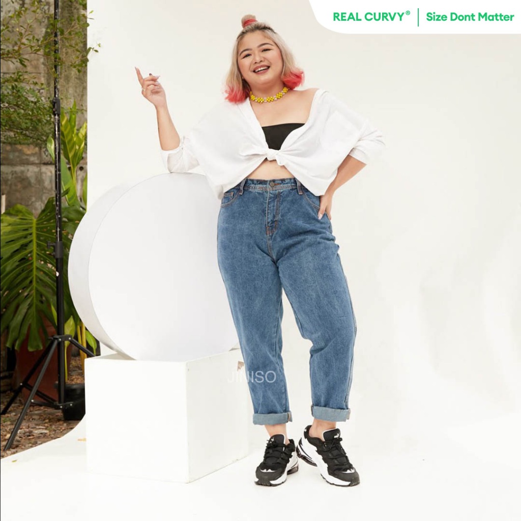 JINISO REAL CURVY 1305 Jumbo Boyfriend Jeans