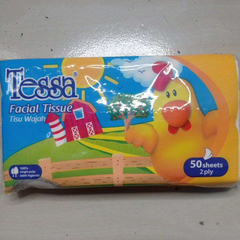 Tessa Facial Tissue 50Sheet 2ply