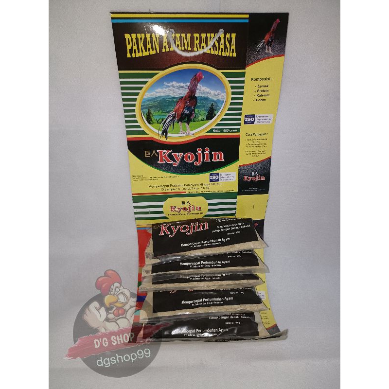 KYOJIN 1 Renteng Pakan Ayam Jago Aduan Bangkok