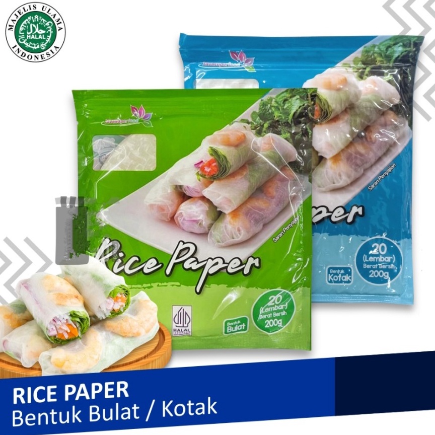

Produk terbaru Rice Paper Kulit Lumpia - Vietnam Spring Roll