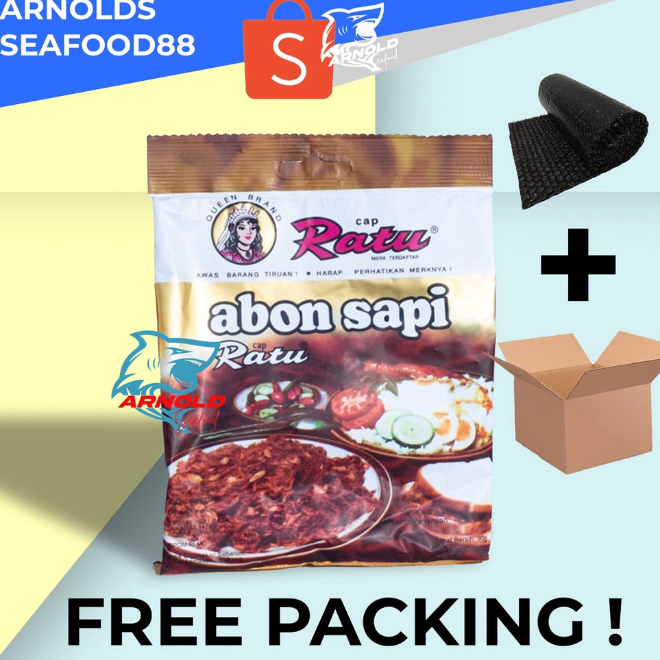 

Harga Oke Abon Sapi Cap Ratu 1 Bungkus 90 gr