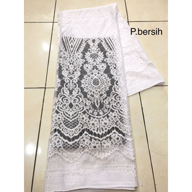 BAKAL KEBAYA SEMI PRANCIS KATUN TEBAL