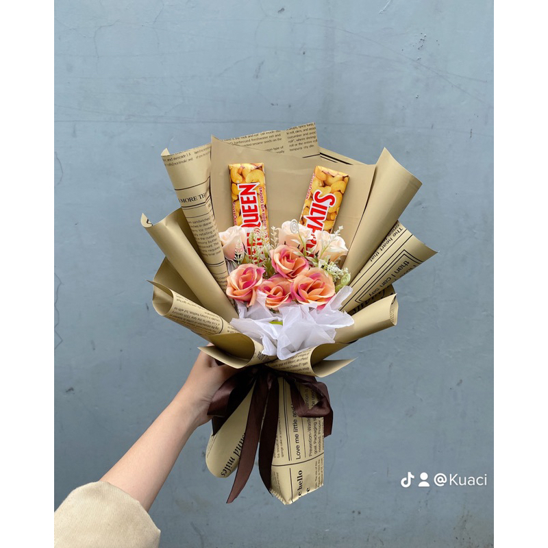 Buket Wisuda,Bucket coklat