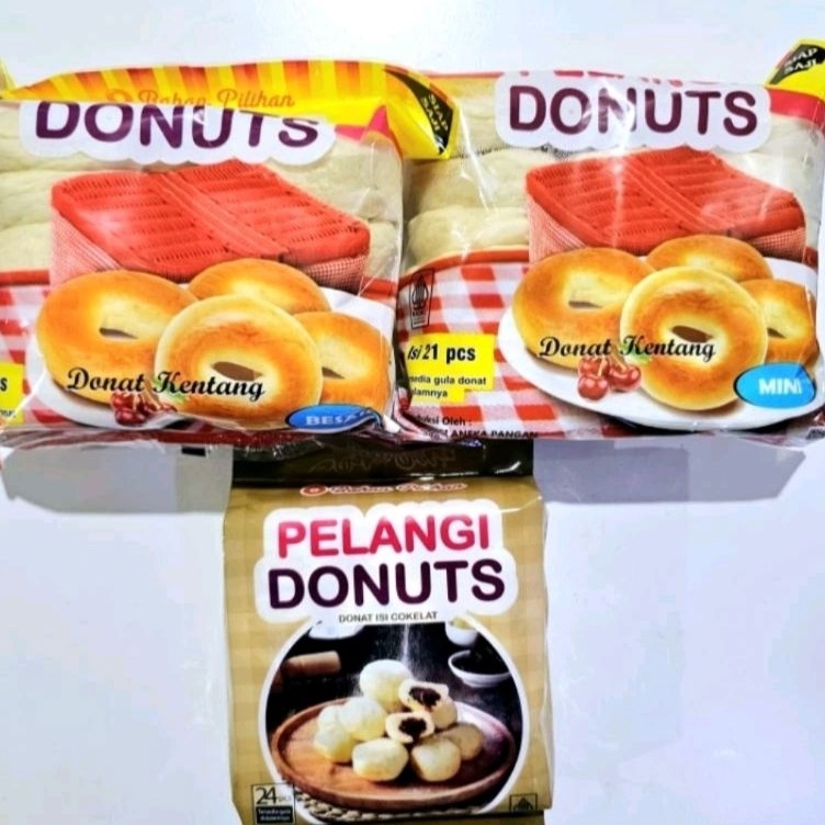 

Real Promotion PELANGI donut all variant (ENAK)