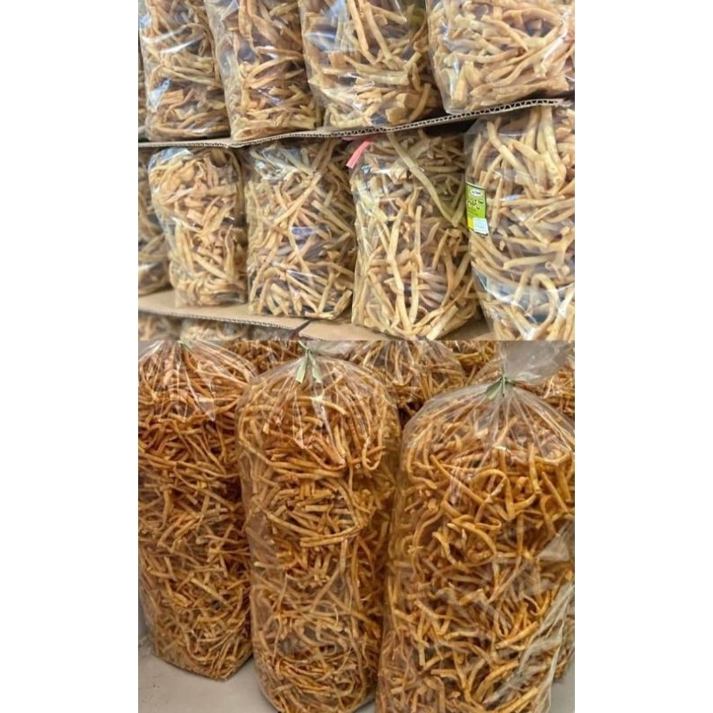 

stick bawang renyah ada varian pedas (pack 250g)