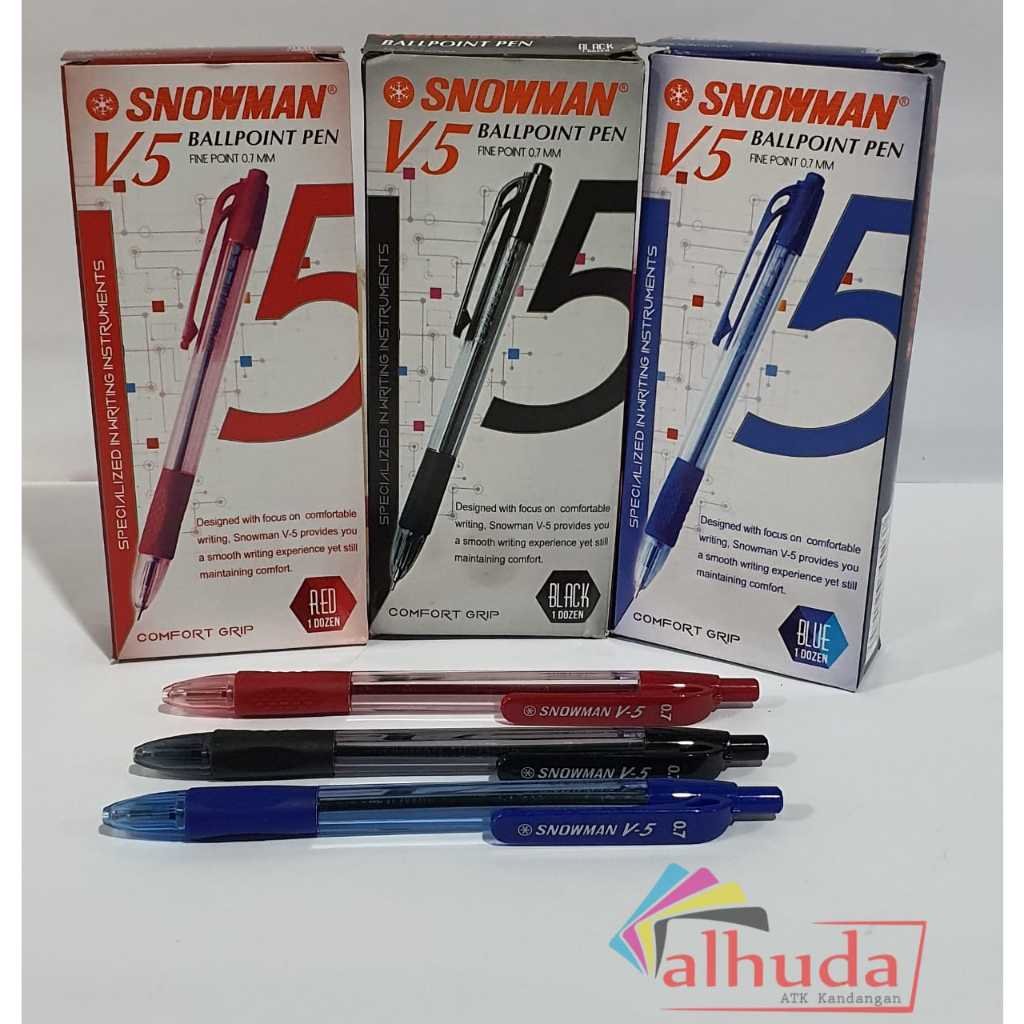 

Snowman V5 Ballpoint 0.7 mm