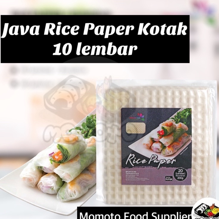 

Harga Kompetitif Rice paper KOTAK / Banh Trang High Quality Kulit Lumpia Vietnam