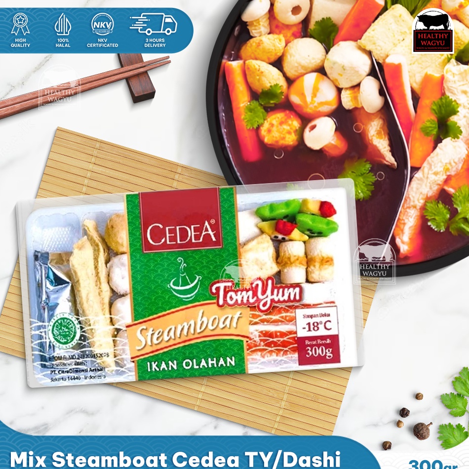 

Pilih Ini Cedea Mix Steamboat Shabu shabu 300gr