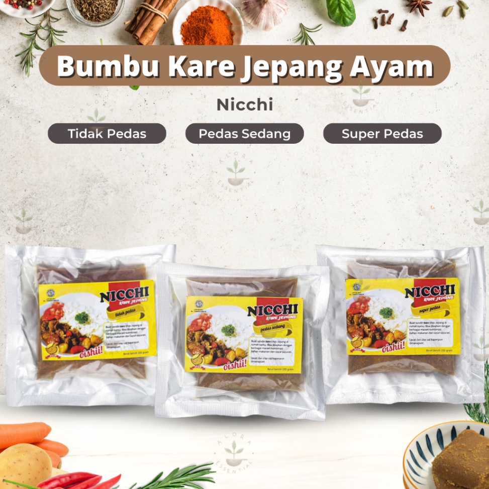 

Laris Lagi Nicchi Bumbu Kare Ayam Jepang - Bumbu Kari Ayam Jepang 100g