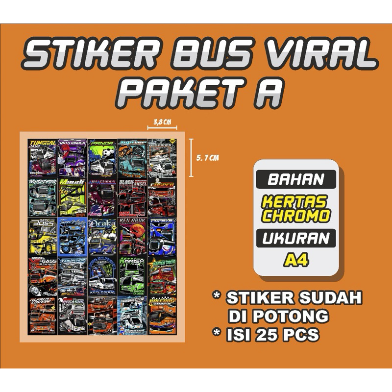 

Stiker Bus Viral Basuri ( Isi 25 Pcs )