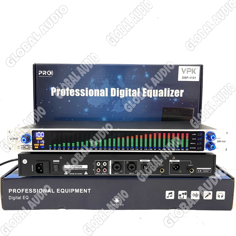 Equliser Digital VPK DSP 1131 Original Equalizer Digital VPK1131 Vpk Dsp1131 Bagus ( Bisa COD )