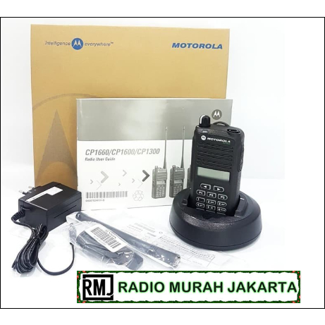 new HT handy Talky radio Motorola CP 1660 CP1660 Frekuensi VHF / UHF