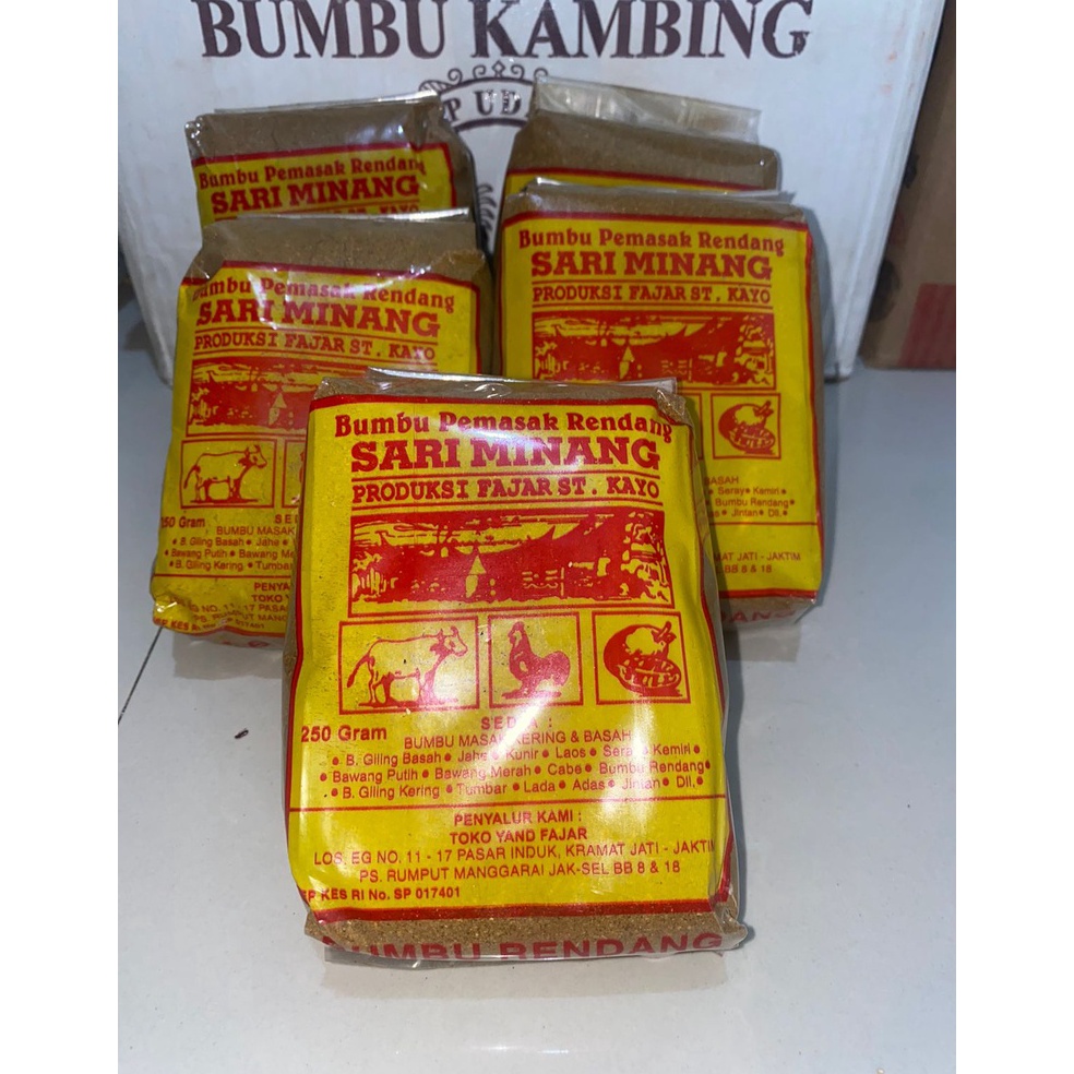

Prioritas Bumbu Pemasak Sari Minang Rendang