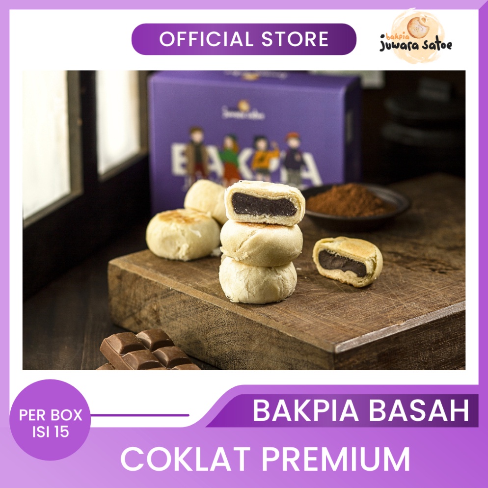 

Promotion BAKPIA JUWARA SATOE [ Isi 15 ] Bakpia Basah Coklat - Oleh Oleh Khas Jogja