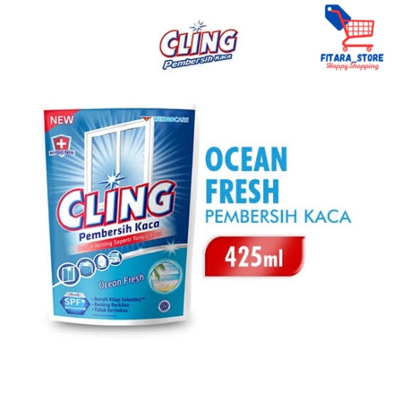 CLING Pembersih Kaca 425ml
