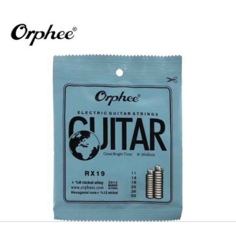 Senar Gitar Orphee RX19 Orphee Electric 011 Original