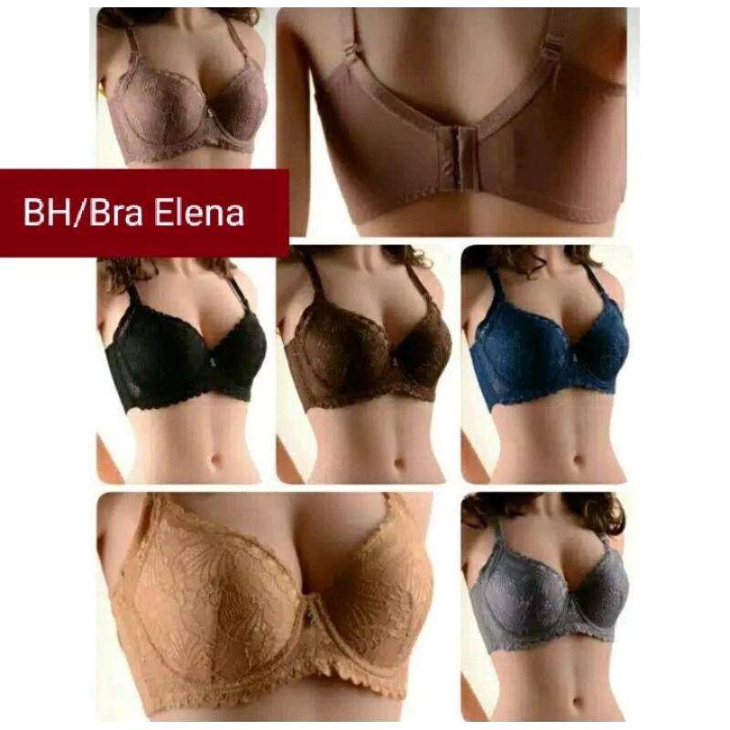 Bh/bra Basic,bra import Elena, bra big & full cup D, artikel 24448,busa tipis,pake kawat dan kait 3,