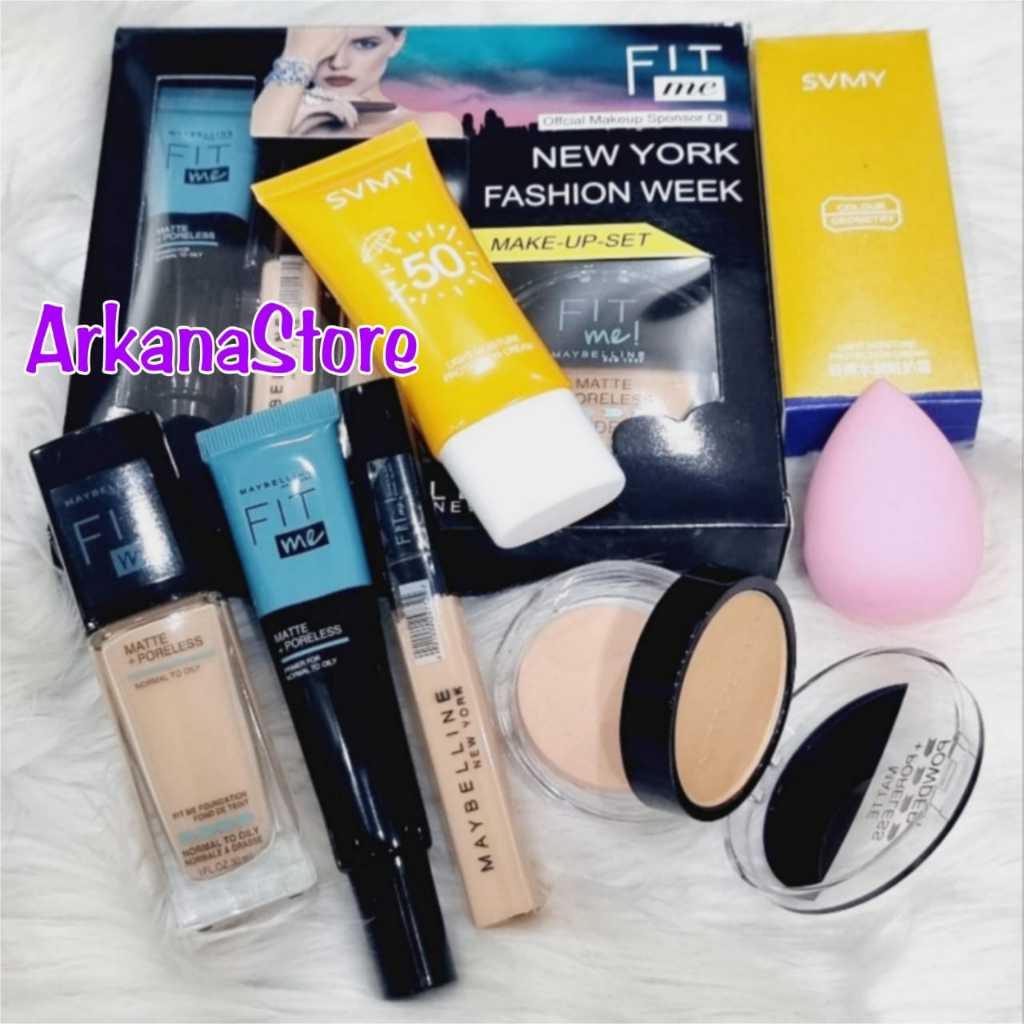RK Make Up Set May Fit Me Fashion Week Super Lengkap Varian 8in1-6in1-5in1-4in1-3in1 / Paket