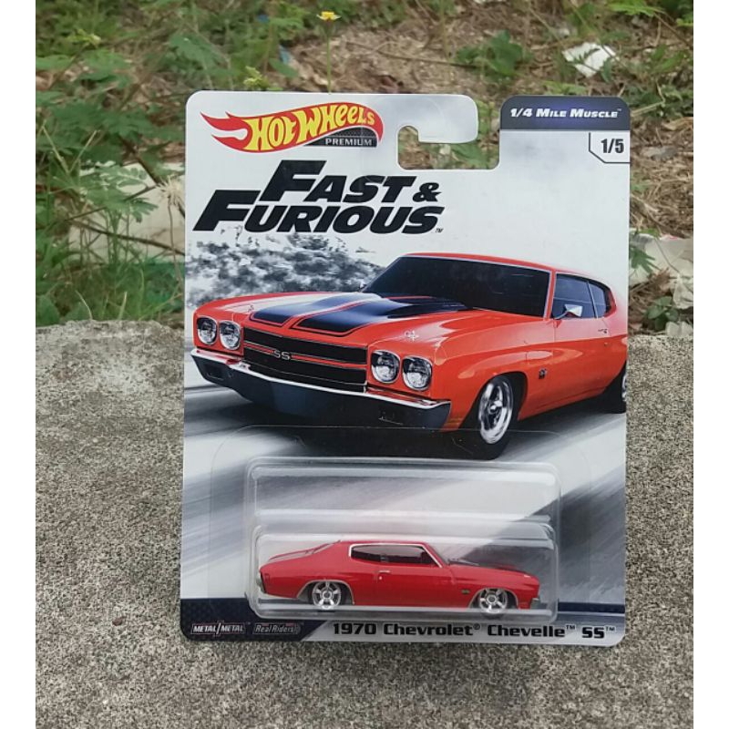 hot wheels premium fast and furious 1970 Chevrolet chevelle SS