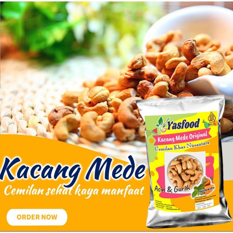 

CEMILAN SEHAT KACANG MEDE ORIGINAL