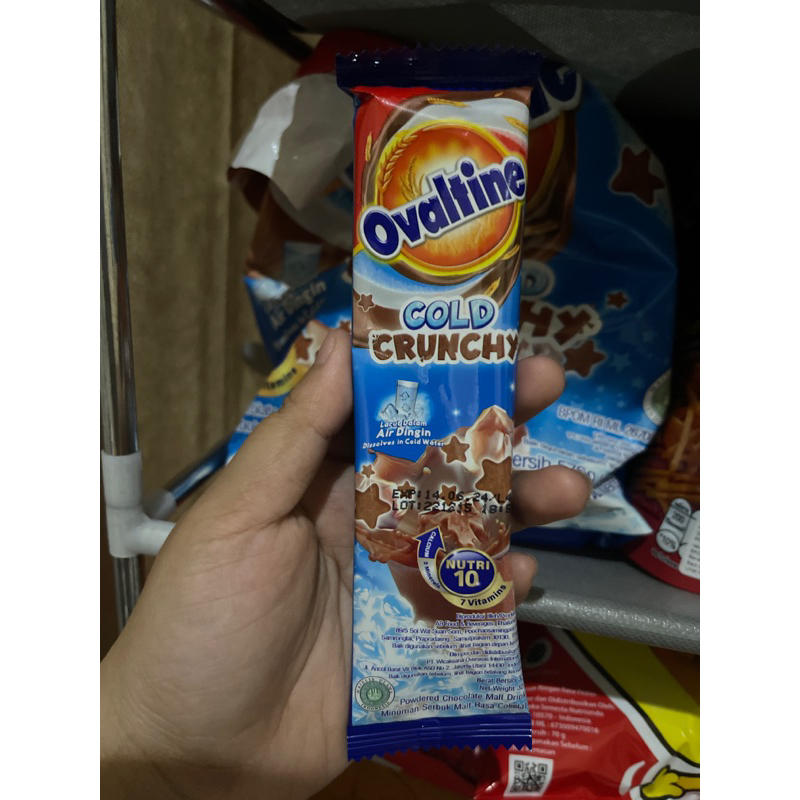 

minuman ovaltine / ovaltine cold crunchy