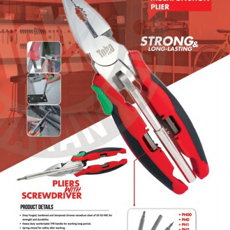 Tang kombinasi Multifungsi Toho