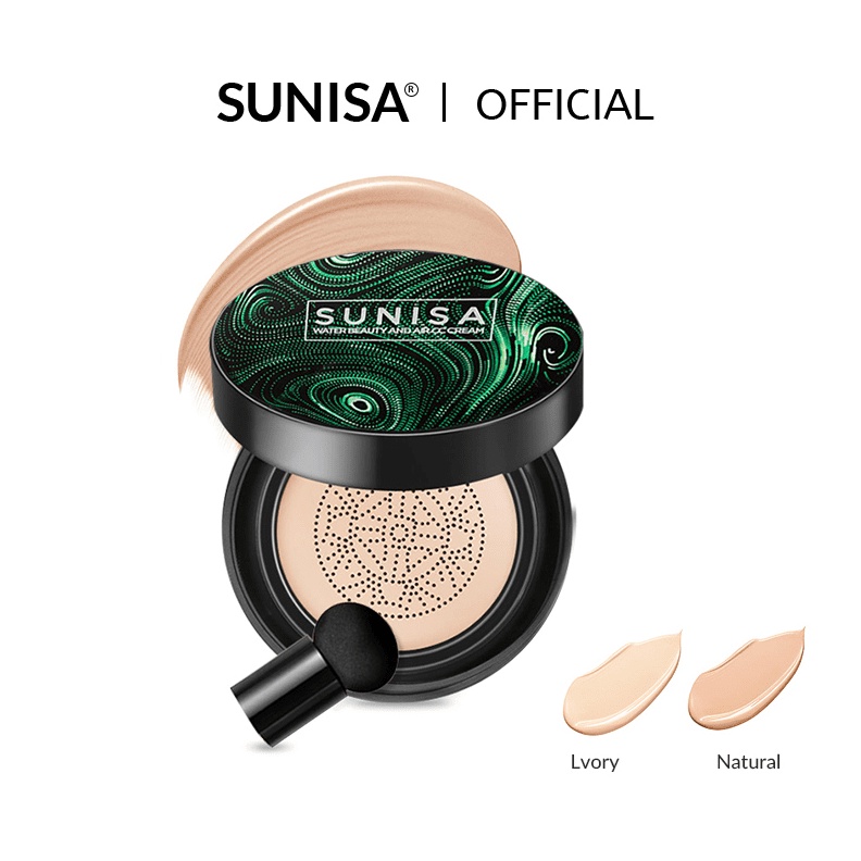 12.12 SALE SUNISA BIOAQUA x Sunisa original 100% Air Cushion bedak sunisa cushion waterproof origina