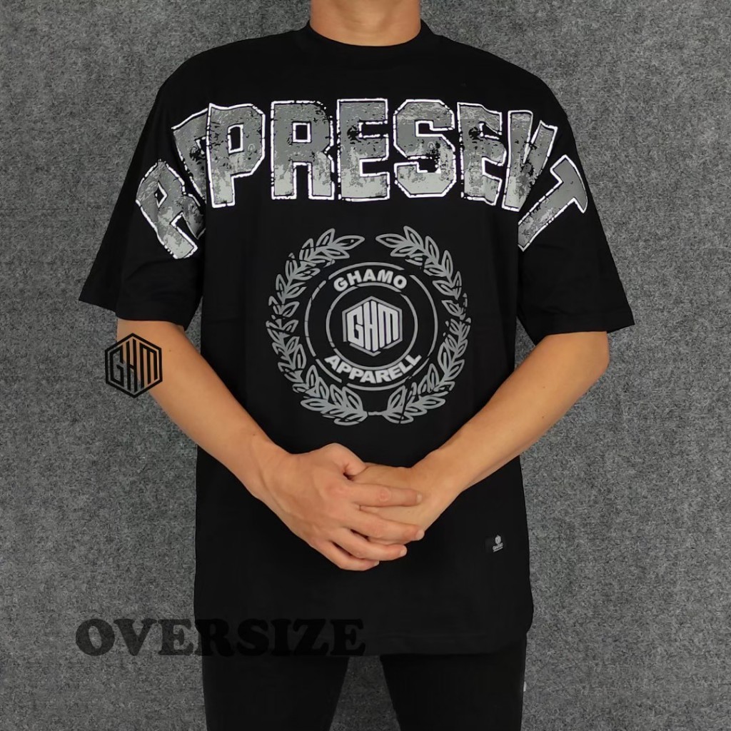 Terlaris Baju kaos pria wanita distro oversize Bahan cotton combat 30s - Baju Kaos Distro Pria Terba