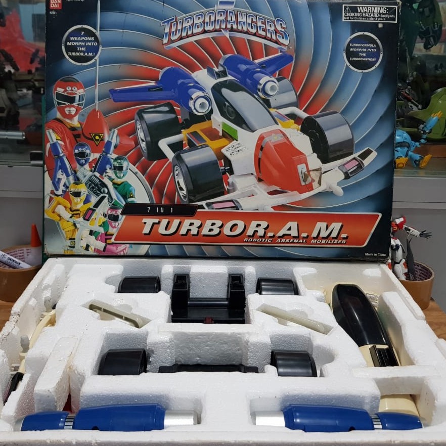 POWER RANGER RANGERS TURBO AM MEGAZORD ORIGINAL BANDAI