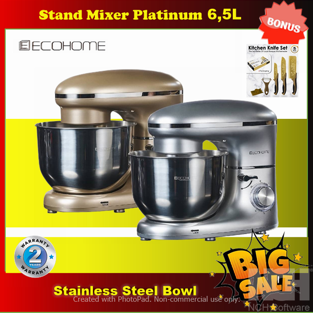 Stand Mixer Platinum Series ECOHOME– ESM 99
