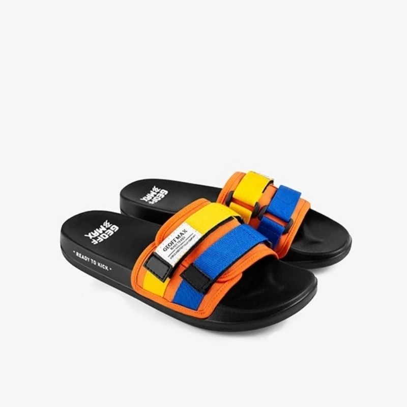 Geoff Max//Freddo Black Orange//Sendal