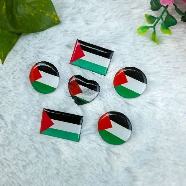 Pin Palestina / Pin Bendera Palestina / Pin Resin / Pin Murah