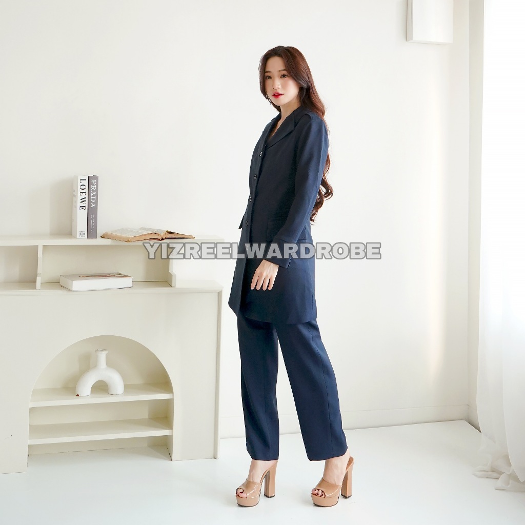 Blazer Wanita / Seragam PNS / Seragam Semi Tunik / Baju PNS Wanita / Baju ASN / Baju Guru Wanita - 6